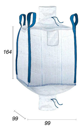 Bolsones Plastillera Big Bag Media Tonelada 500kg 1
