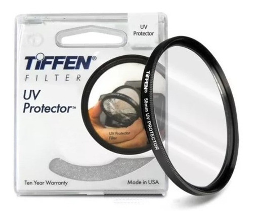 Filtro Tiffen Uv Ø58mm Protector Made Usa Nikon Sony Canon 0