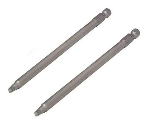 Puntas  Robertson Cuadrada Sq2 X 2 Un De 150 Mm + Ph2 150 Mm 1