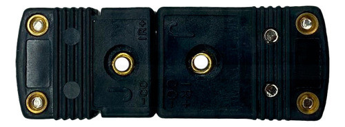 Mini Conector Tipo J - Macho + Femea / Para Termopar 0