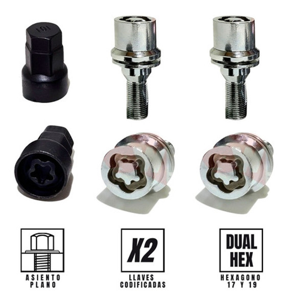 Bulon Antirrobo Citroen Berlingo Elysee C3 Aircross Picasso 1