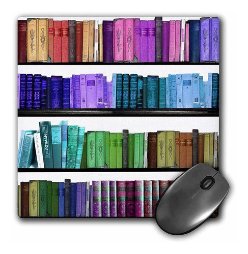 3drose Llc 8 x 8 x 0.25 inches Mouse Pad, Colorful Estant 0