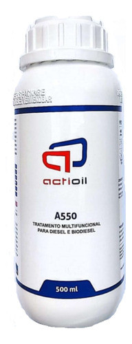 Tratamento Multifuncional Para Diesel Actioil A550 500 Ml 0