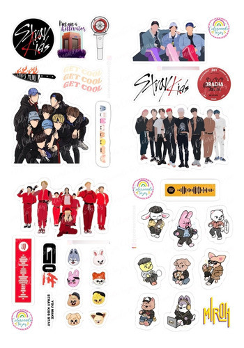 Stickers De Papel Stray Kids 0