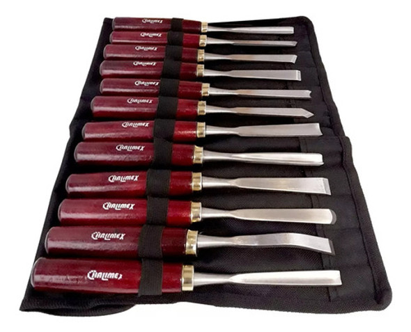 Gubias Tallar Madera 12 Piezas Calidad Superior Profesional 0 Gubias Tallar Madera 12 Piezas Calidad Superior Profesional 0