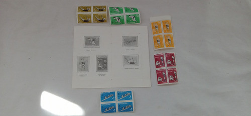Estampillas Pro Terceros Juegos Panamericanos 1959 0