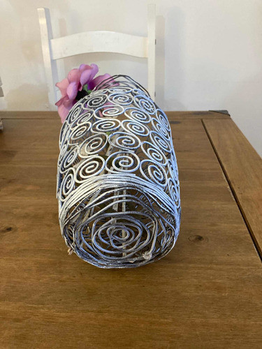 Florero De Hierro Ideal Decoración 1