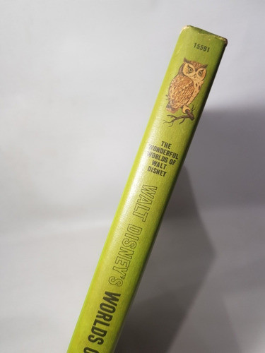 Walt Disney Antiguo Libro Worlds Of Nature 1965 Mag 57736 1