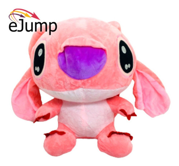 Peluche Stitch Celeste Lilo&stitch Angela Rosa Sentado 30cm 1
