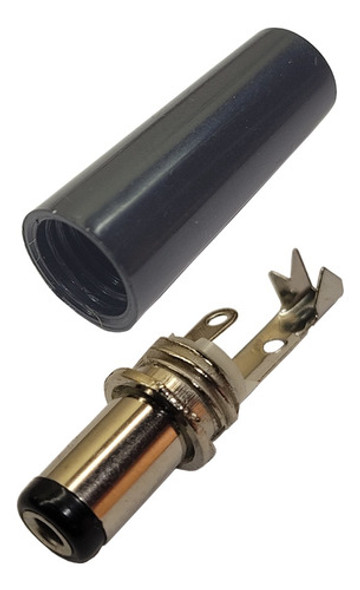 Ficha Dc Hueco 5,5 X 2,1 X 9,5 Mm Plug Bakelita 10 Unidades 1