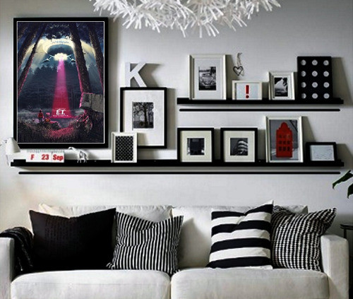 Et.  Poster Enmarcado Con Vidrio. 1