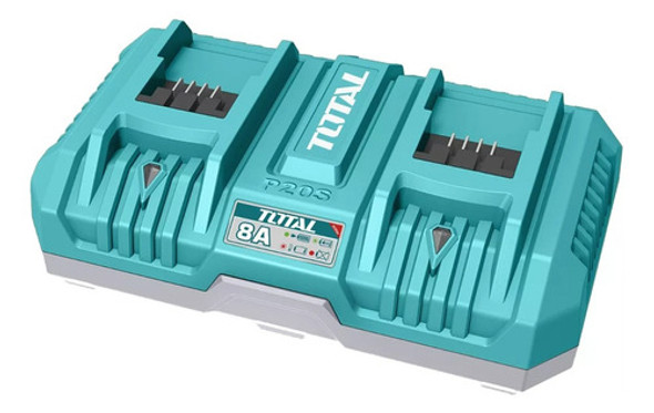Cargador Doble De Baterias 8a 20v Carga Dual Total 0