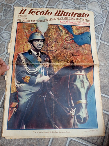 Il Secolo Illustrato 1937 - Vittorio Emanuele Iii Emperatore 0