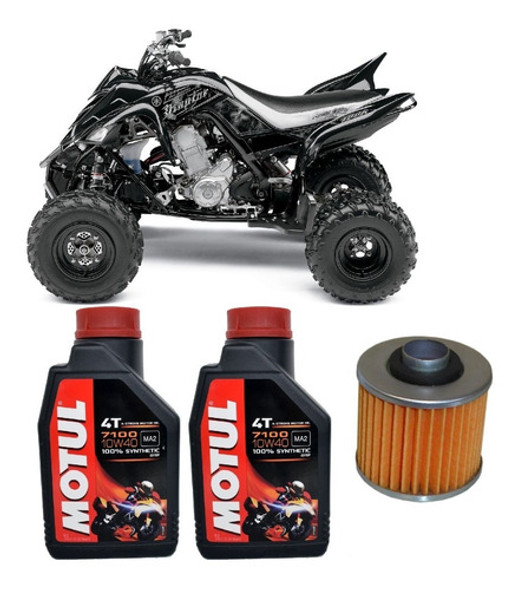 Kit Service Aceite Sintetico Filtro Yamaha Raptor 700 Plan 0