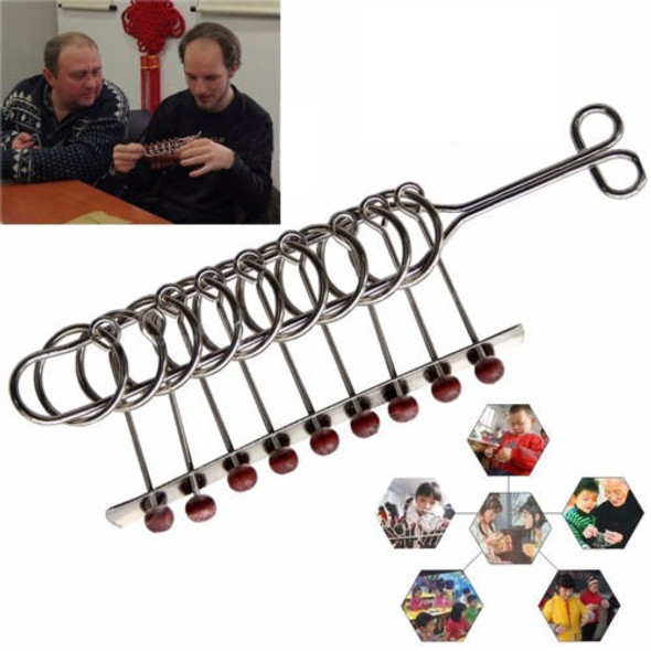 Creativa 22cm Estándar Chino 9 Anillos De Alambre Y Metal Ro 0