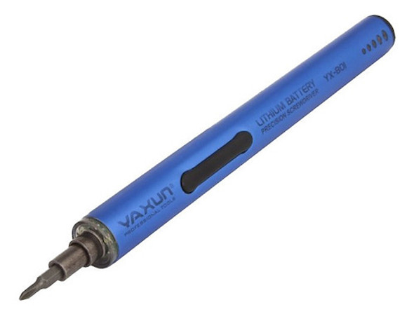 Destornillador Eléctrico Yaxun Yx 801 Bateria Litio 14 Ptas 0