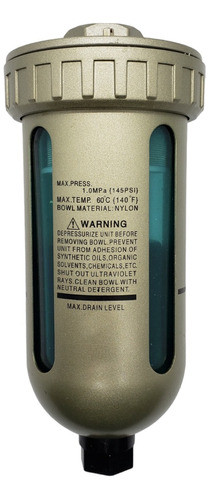 Filtro Fin De Linea Autodrenaje Trampa Agua Purga Automática 0