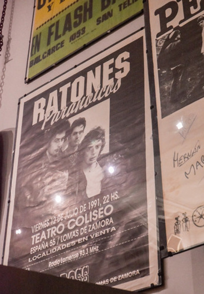 Ratones Paranoicos-afiche De Calle De 1991-original 1
