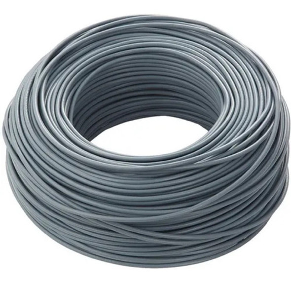Cable Super Plástico Gris 2x4 Mm - Precio X 50 Metros - Tyt 0