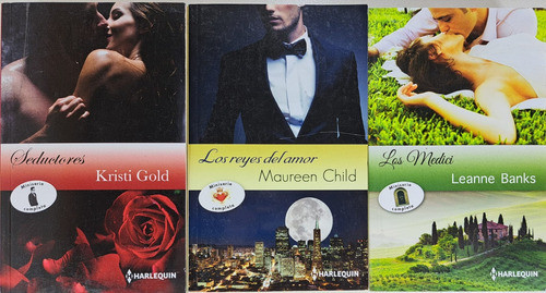 Lote X 3 Novelas Romanticas Harlequin 3 En 1 Miniserie 0
