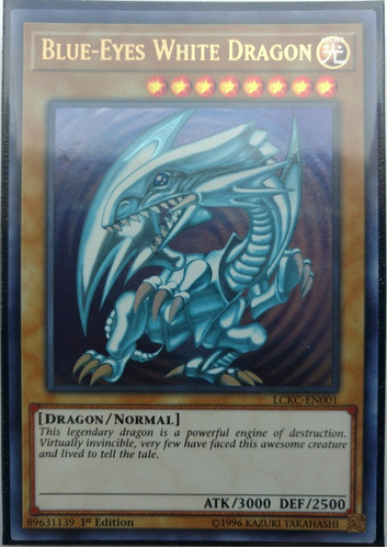 Blue Eyes White Dragon - Ultra Rare Ldkc - Yugioh! 0