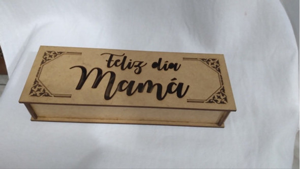Caja Día De La Madre, Mdf 3mm Cod.1310 0