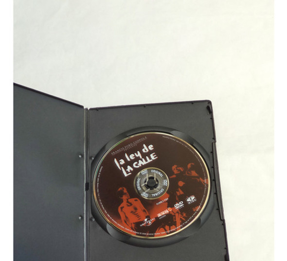 Dvd La Ley De La Calle Francis Ford Coppola Matt Dillon 1
