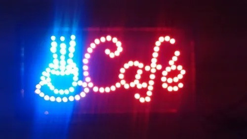 Cartel Led Empanadas - Abierto -oferta-bienvenido Y 40 Más 1