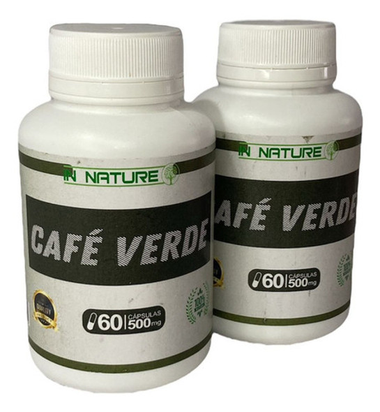 Cafe Verde X 120 Capsulas 500 Mg Producto Natural 0