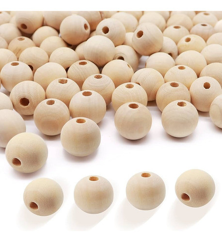 Bolitas/esferas De Madera De 19mm X50 Unidades 0