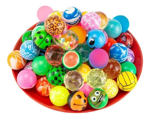 Combo Juguetes Souvenir Mini Yoyo Y Pelotas Saltarinas X40 1