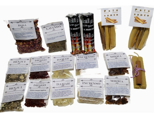 Resinas Carbones Y Palo Santo 0