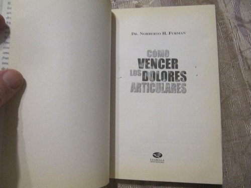 Como Vencer Los Dolores Articulares - Norberto H. Furman 1
