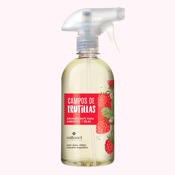 Aromatizante Millanel Campos De Frutillas 500ml 0 Aromatizante Millanel Campos De Frutillas 500ml 0