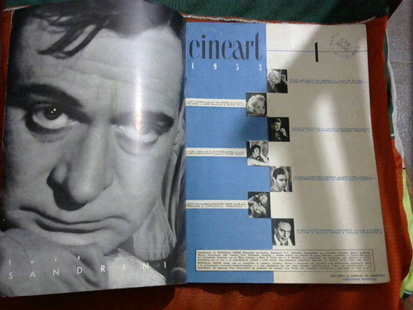 Revista Cine Art  N. 01 - Editora Andes   - Ano 1953 1