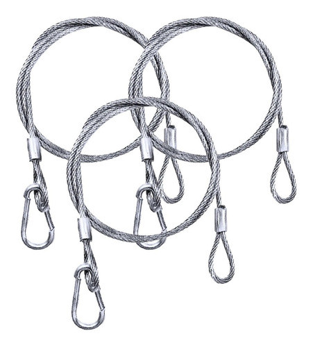 Venetian Cable Acero 3mm Kit X3u Linga Seguridad Iluminación 0