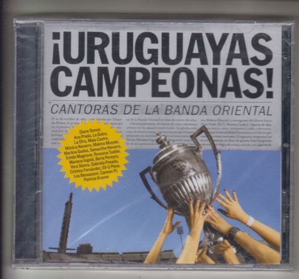 Cd 2009 Uruguayas Campeonas Mujeres Diane Denoir Y Otras 0 Cd 2009 Uruguayas Campeonas Mujeres Diane Denoir Y Otras 0