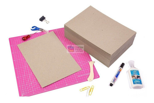 Papel Papelão Paraná Horle 1,6mm A6 100 Unidades P/ Capas 1
