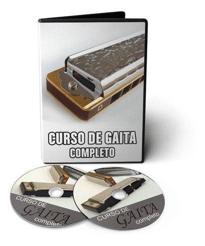 Curso De Gaita Em 02 Dvds Videoaula 0