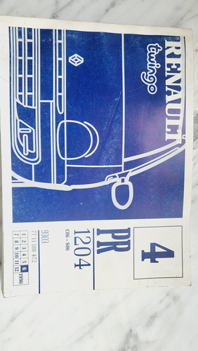 Manual Renault Twingo 1996 0