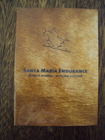 Pequeño Catálogo Santa Maria Endurance Remate Otoño Caballos 0