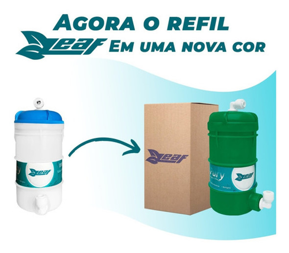 Kit 1 Refil P/ Filtro +2 Registro +2mt Mangueira De Brinde 1