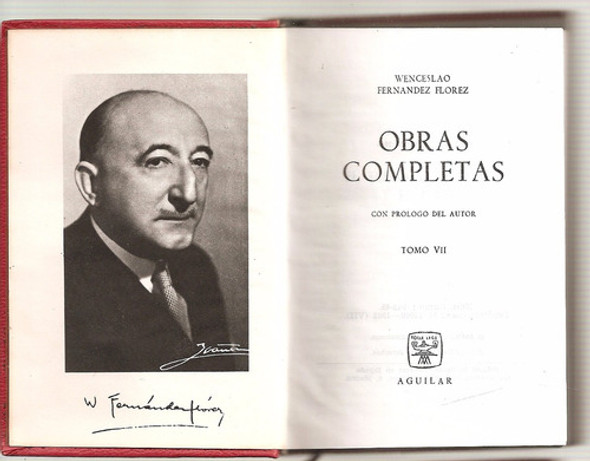 Obras Completas Tomo 7 - Fernandez Florez - Aguilar 0