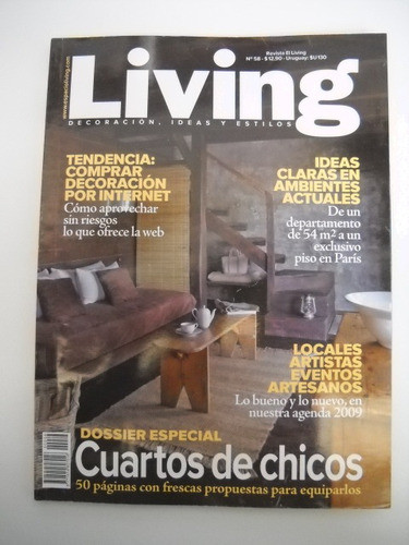 Revista Living 58 Dossier Cuartos Para Chicos Ideas Boedo 0