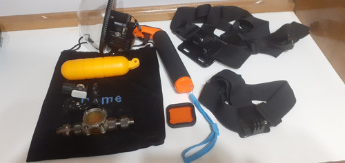 Puerto Domo De Buceo Para  Go Pro + Arnés Y Vincha Dome 0