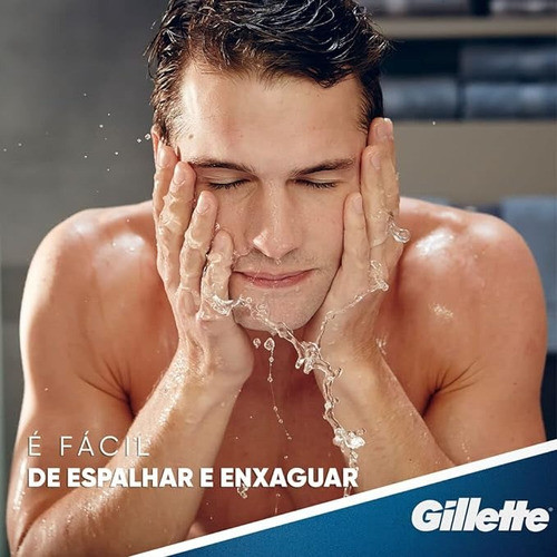 Kit 5 Espuma De Barbear       Gillette Foamy Sensitive 1