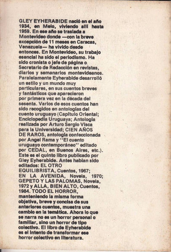 Atipicos Raros Gley Eyherabide Todo El Horror Dictadura 1986 1