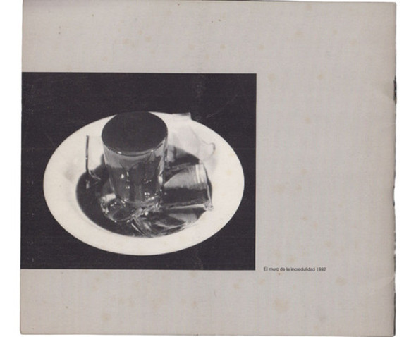 Arte Luis Camnitzer Catalogo Libro De Los Muros 1993 Uruguay 1