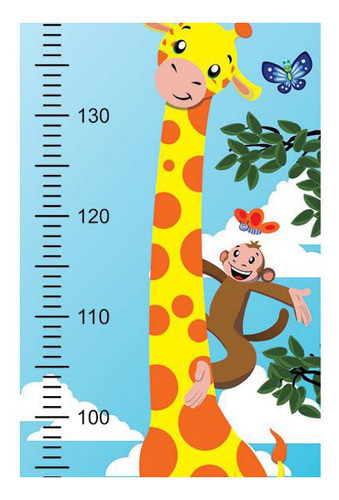 Régua Animada Para Medição De Altura Girafa - Ciabrink 1