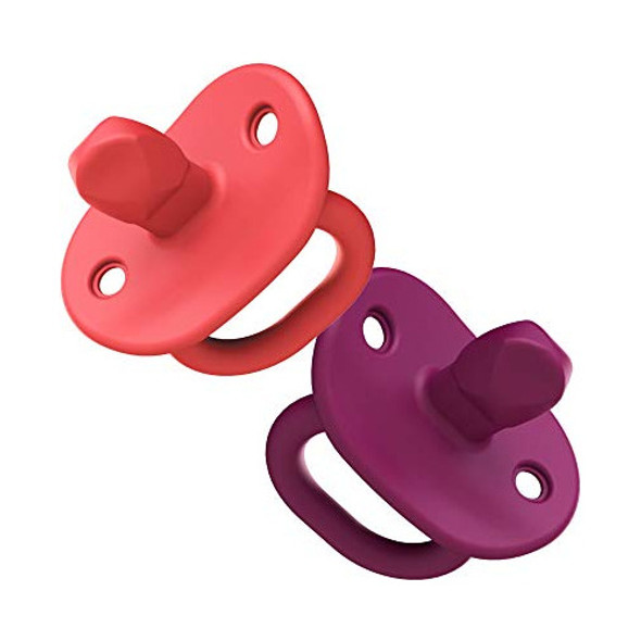 Boon Jewl Chupete De Silicona Ortodóncica Etapa 2, Rosa, (pa 0 Boon Jewl Chupete De Silicona Ortodóncica Etapa 2, Rosa, (pa 0